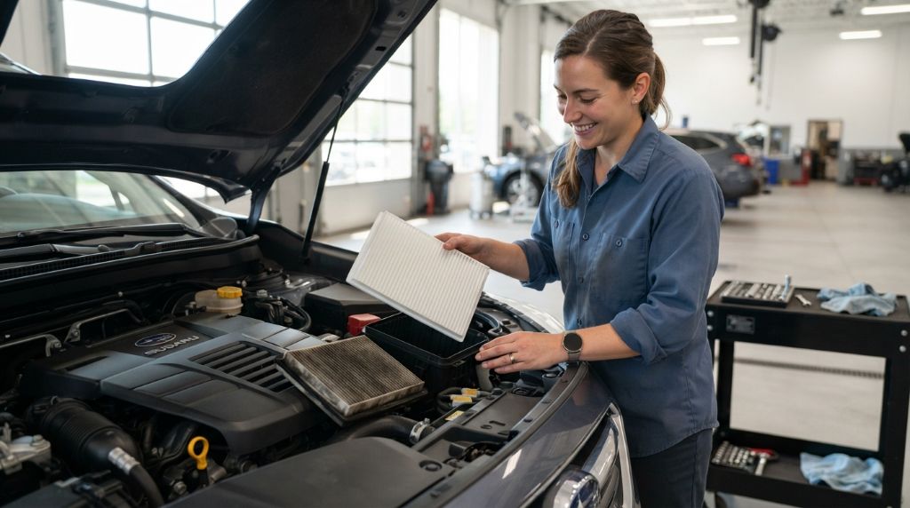 Maintaining a vehicle for better efficiency